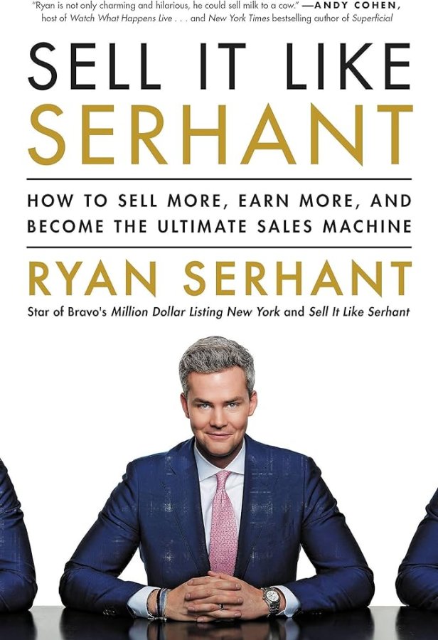 Ryan Serhant'ın kitabı 'Sell It Like Serhant'ın kapak görseli.